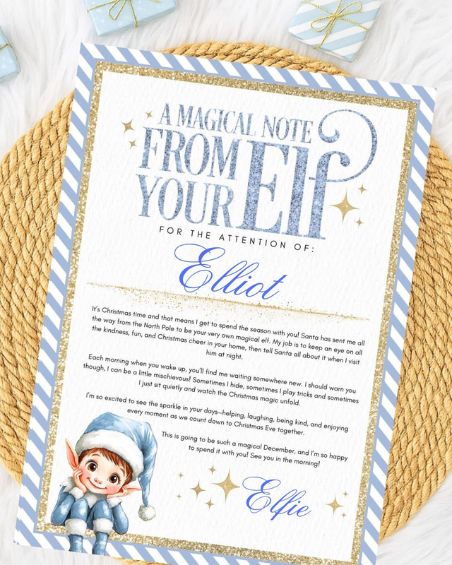 Personalised Magical Notes from Your Christmas Elf