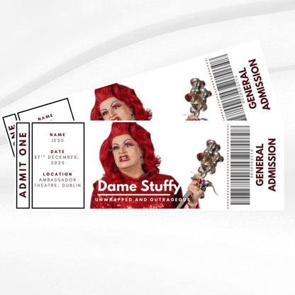 Personalised Event Ticket - Customised to suit any event