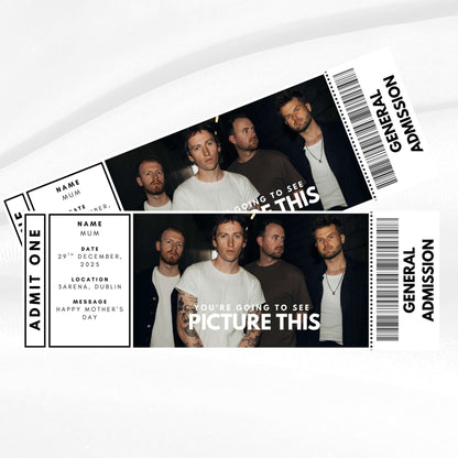 Personalised Event Ticket - Customised to suit any event