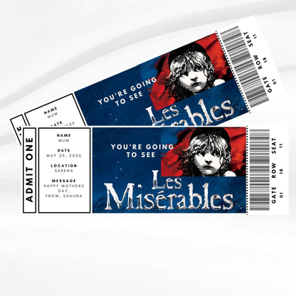 Personalised Event Ticket - Customised to suit any event