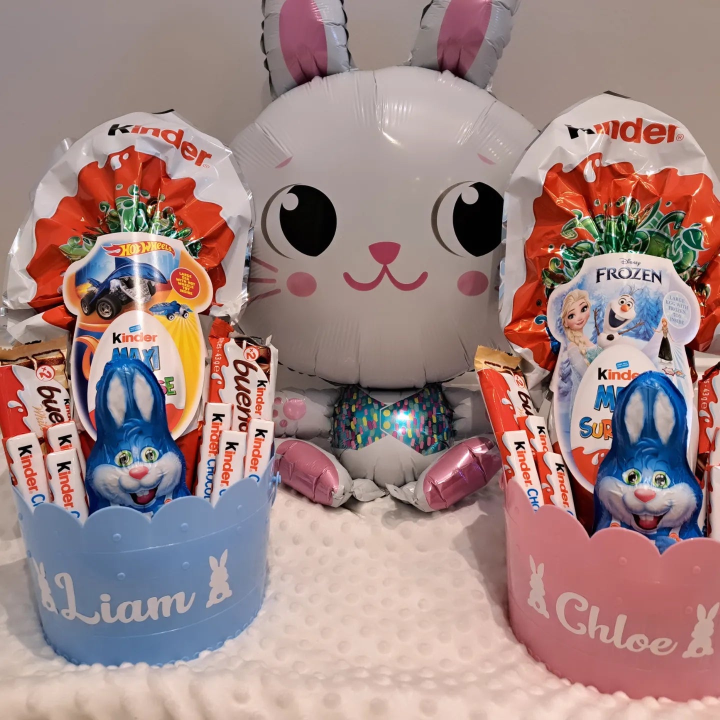 Personalised Kinder Easter Hamper
