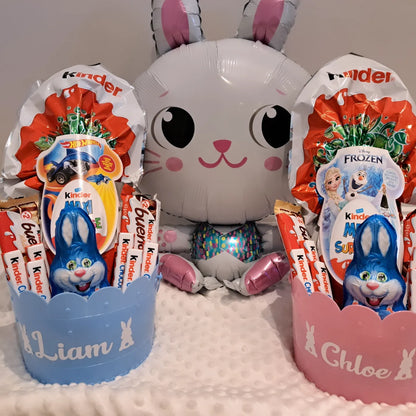 Personalised Kinder Easter Hamper