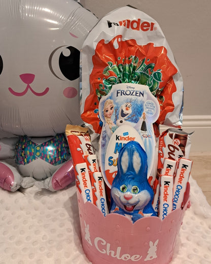 Personalised Kinder Easter Hamper