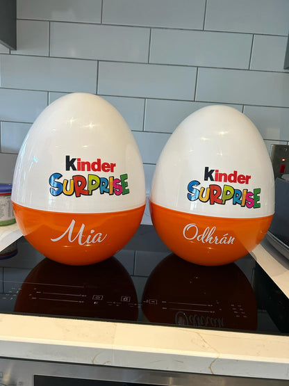 Jumbo Personalised Kinder Easter Egg
