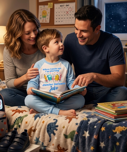 Personalised First Day of School PJs