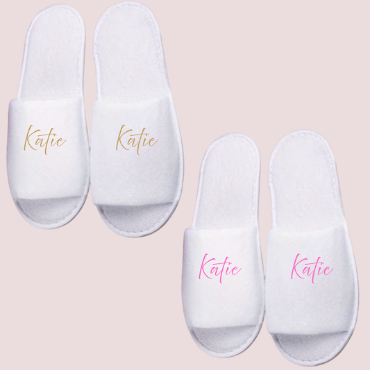 Personalised Kids Slippers