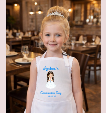 Girls Communion Apron