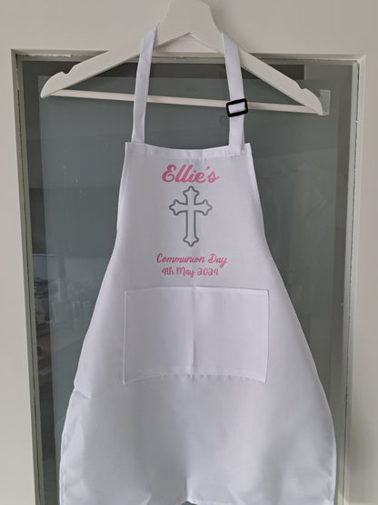 Girls Communion Apron