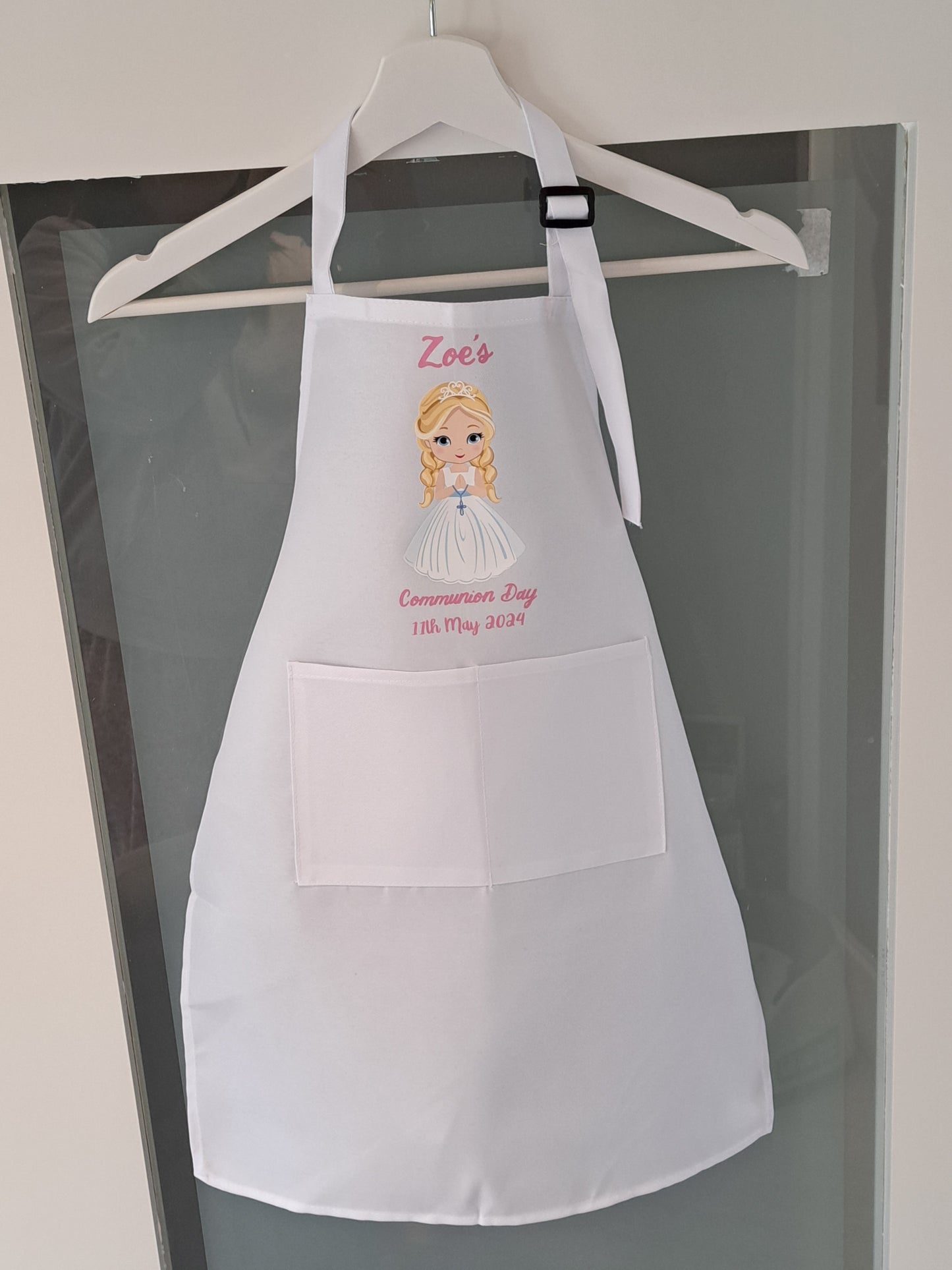 Girls Communion Apron