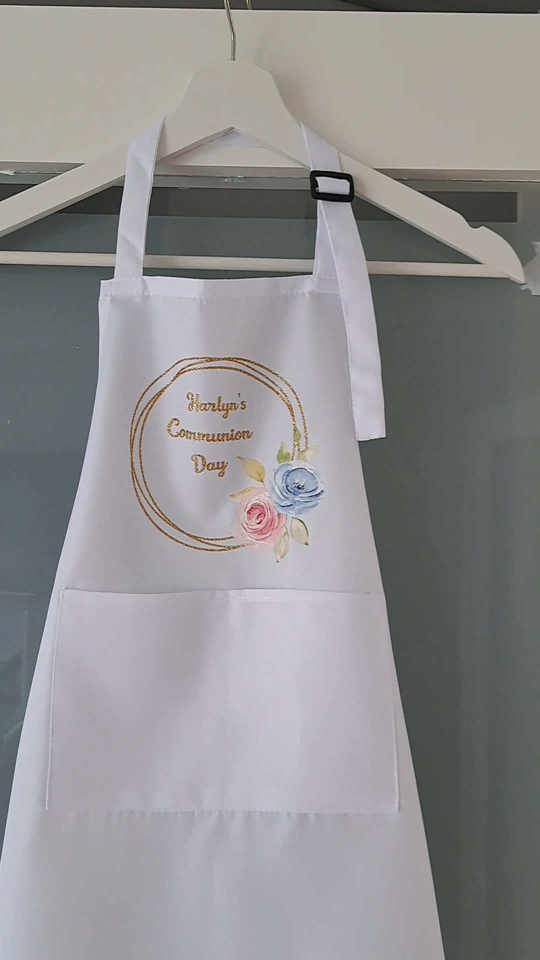 Girls Communion Apron