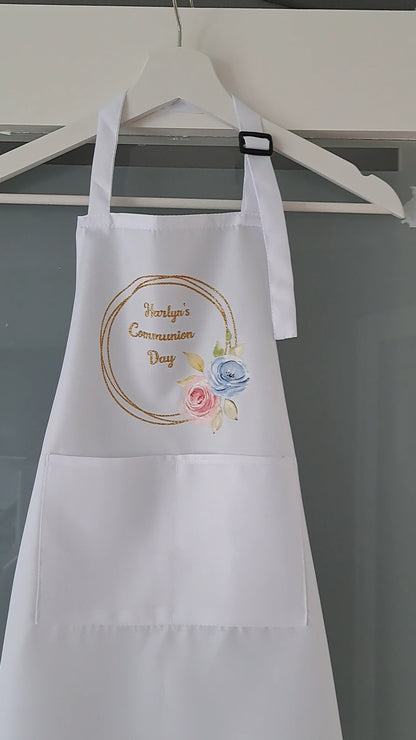 Girls Communion Apron