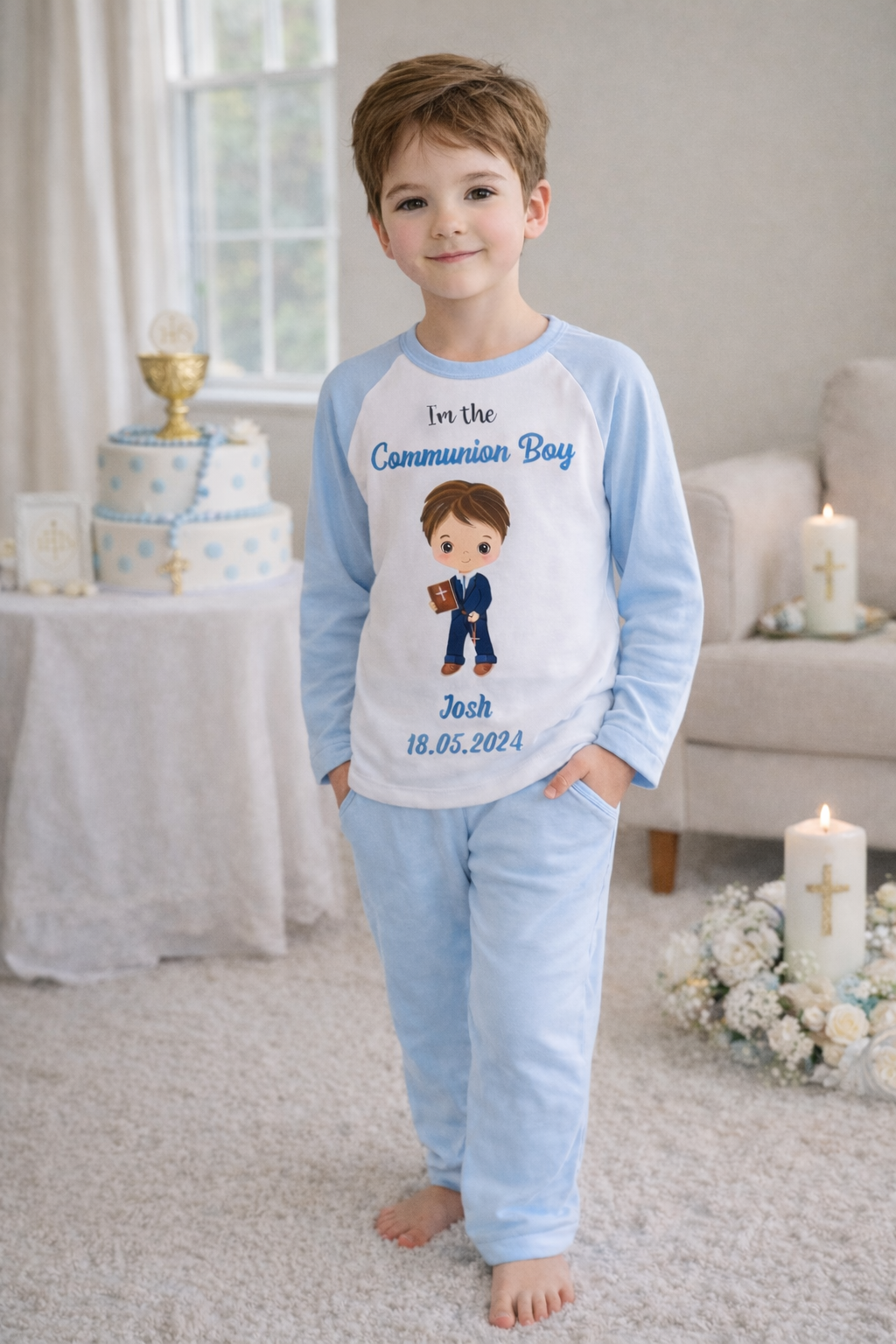 Boys Cotton Pjs