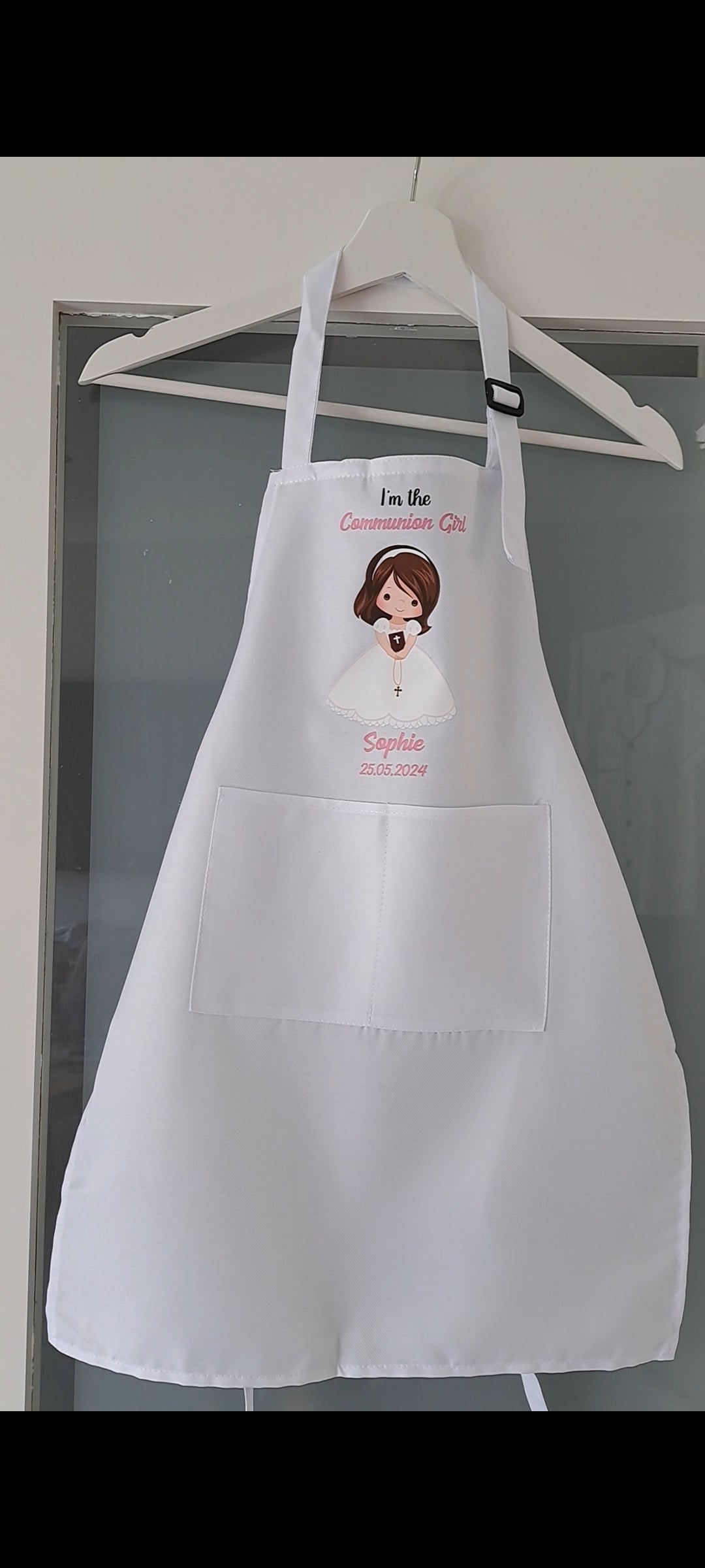 Girls Communion Apron