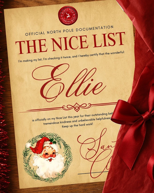 Personalised Red Letters from Santa