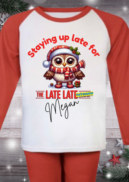 Personalised Late Late Toy Show Pyjamas