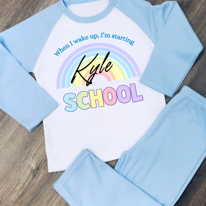 Personalised First Day of School PJs