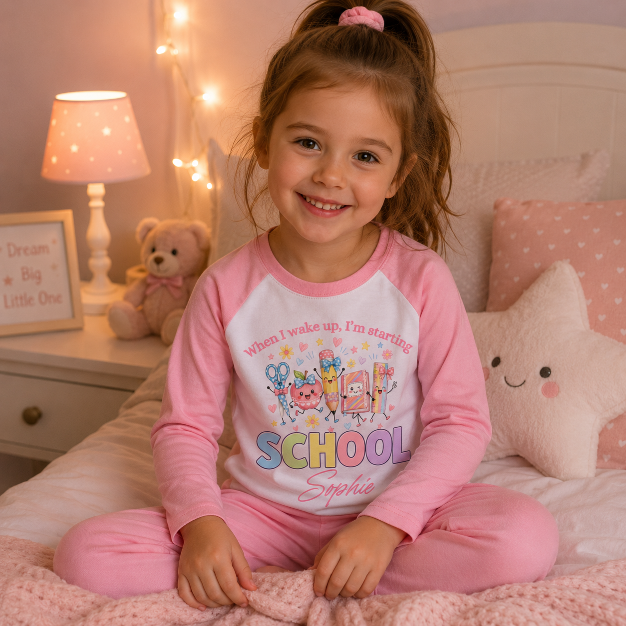 Personalised First Day of School PJs
