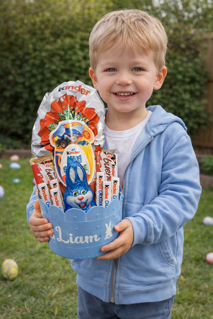 Personalised Kinder Easter Hamper
