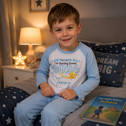 Personalised First Day of School PJs