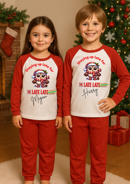 Personalised Late Late Toy Show Pyjamas