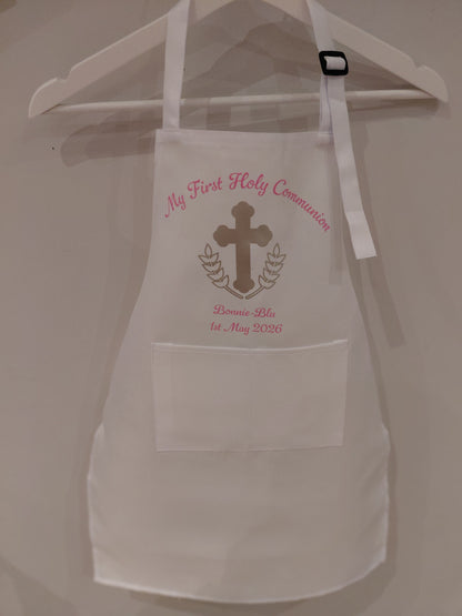 Girls Communion Apron
