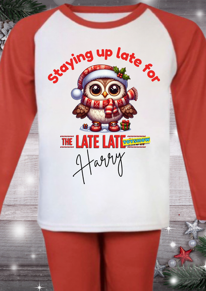 Personalised Late Late Toy Show Pyjamas