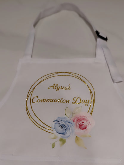 Girls Communion Apron