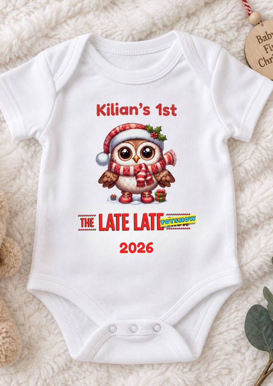 Personalised My First Late Late Toy Show Baby Vest